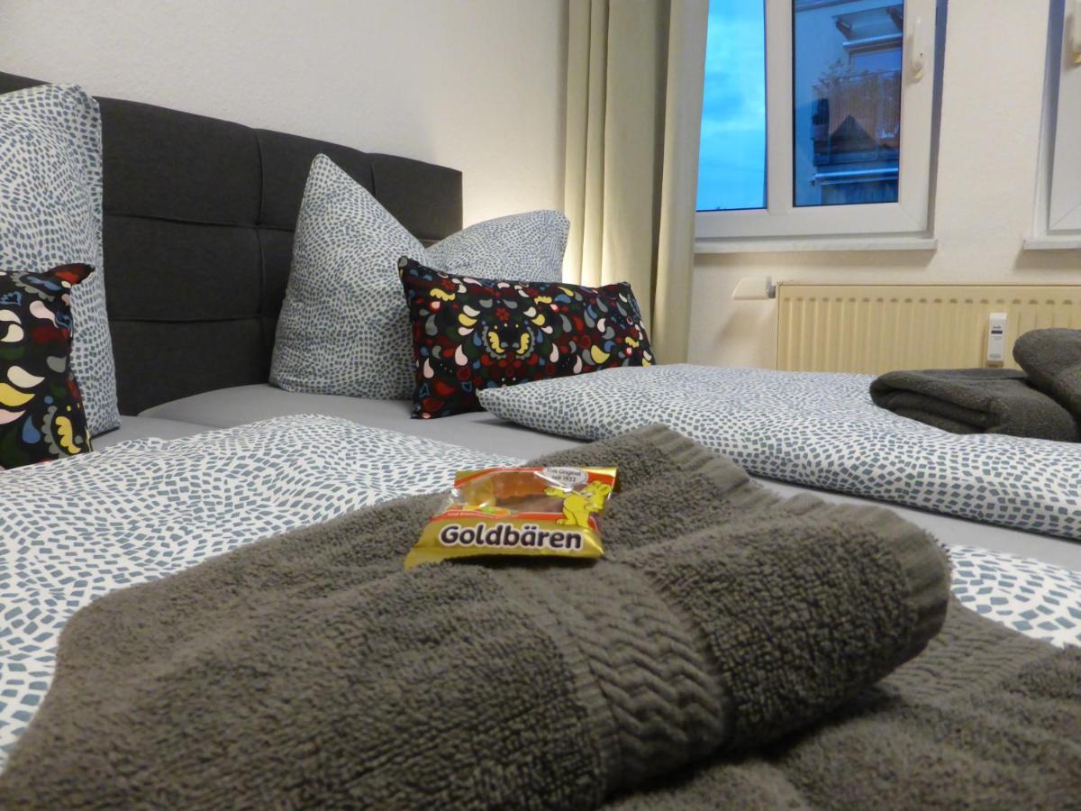Jena City Apartment, Balkon, Sonnig, Wifi, Parkplaetze, Naehe Zentrum Kültér fotó