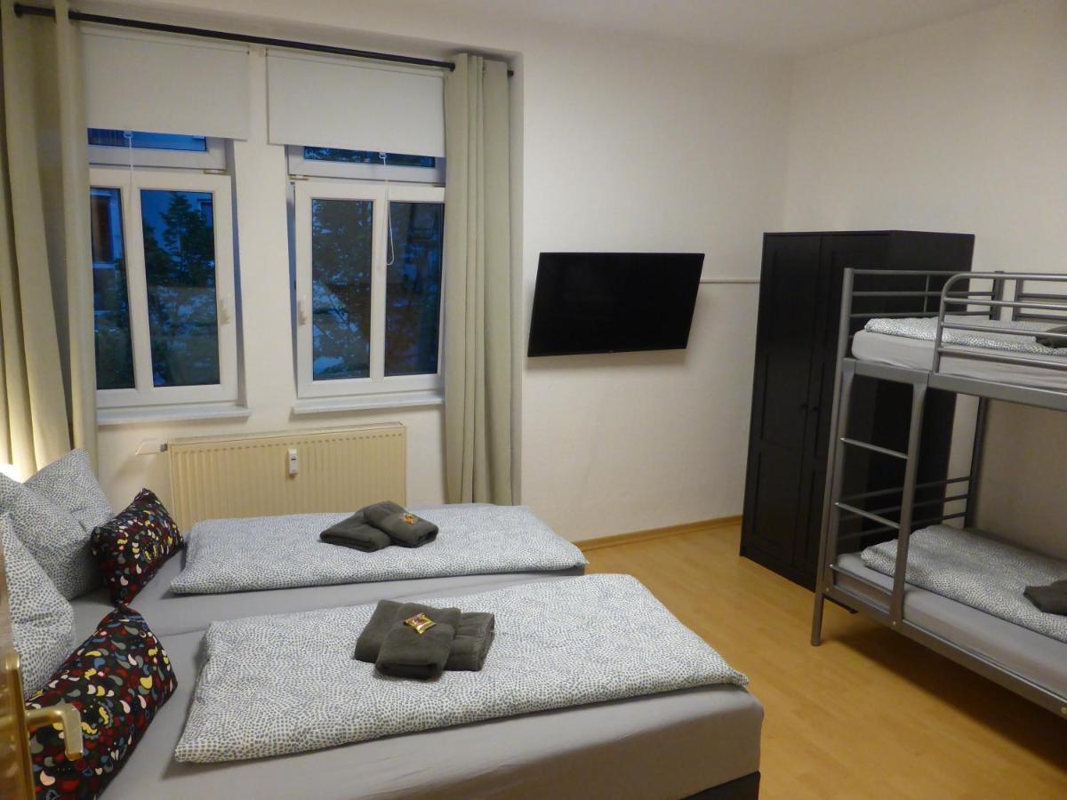 Jena City Apartment, Balkon, Sonnig, Wifi, Parkplaetze, Naehe Zentrum Kültér fotó