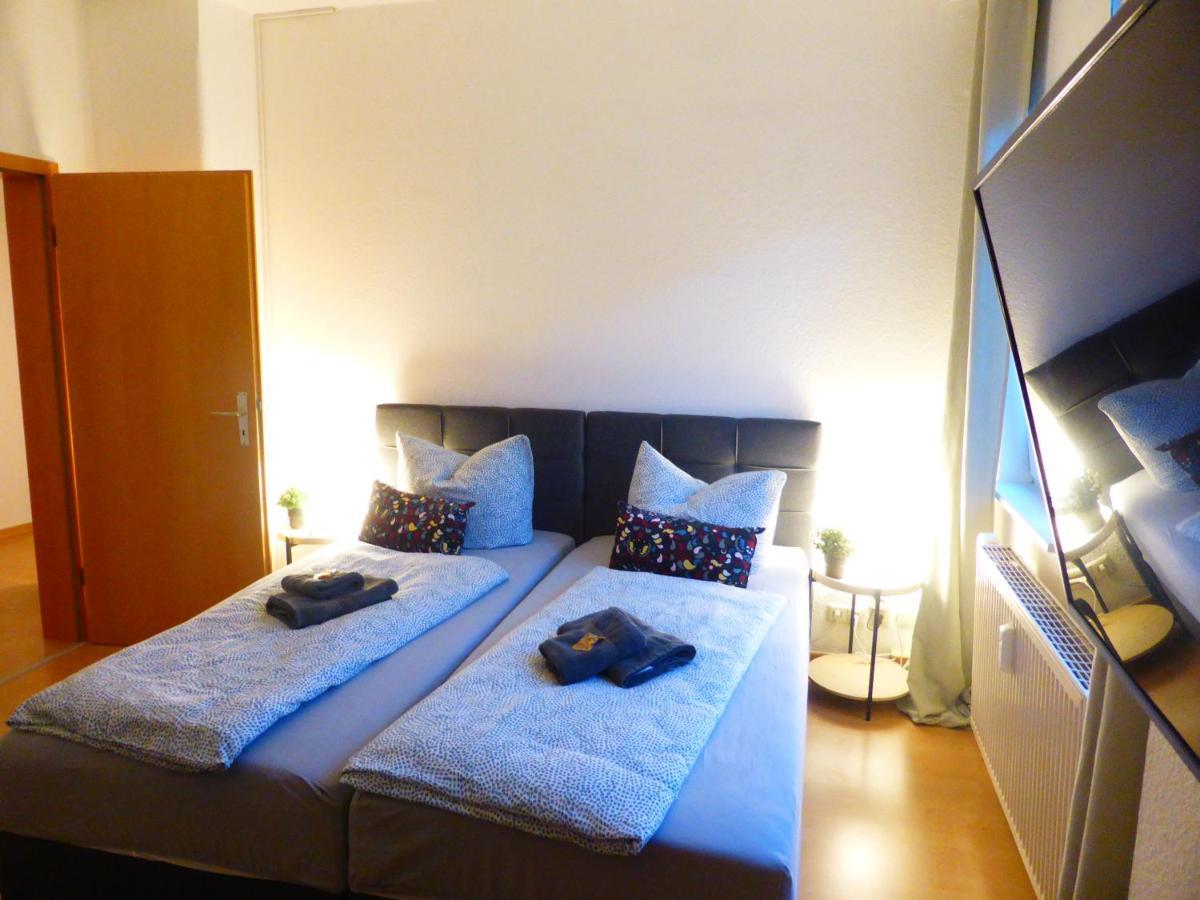 Jena City Apartment, Balkon, Sonnig, Wifi, Parkplaetze, Naehe Zentrum Kültér fotó